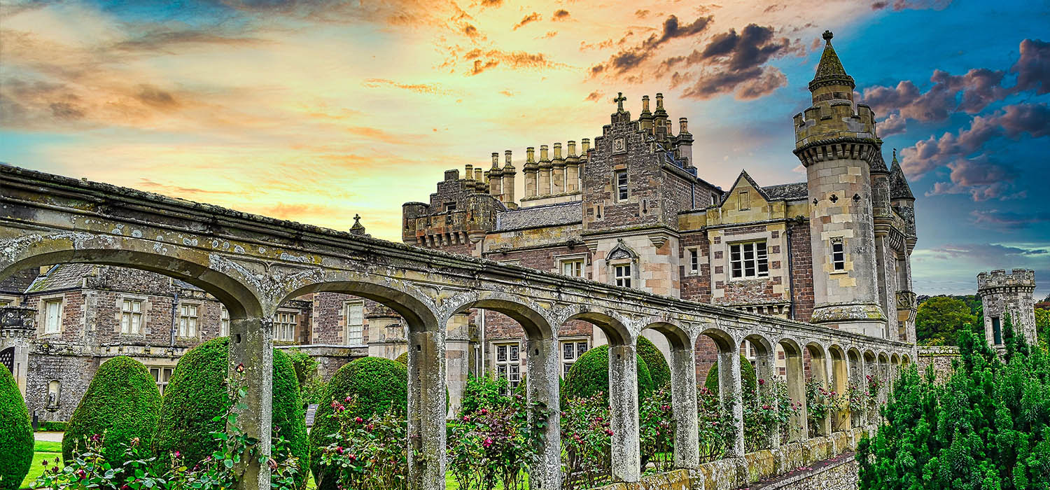 Abbotsford The Home Of Sir Walter Scott